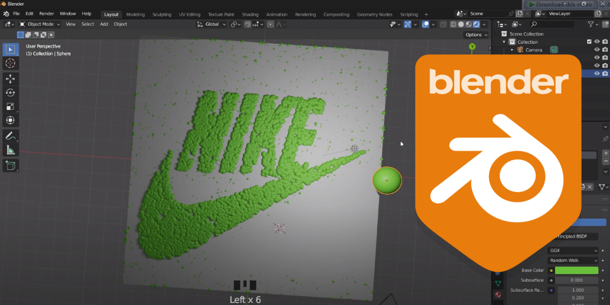 Texture Painting Using Textures as Weight Paint in Blender Blenderloop